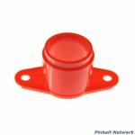 Flipperknopfgehäuse rot