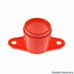 Flipperknopfgehäuse rot