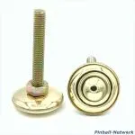 Flipperstellfuß gold