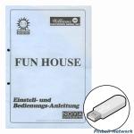 Funhouse Einstell- und Bedienungs-Anleitung