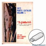 Gottlieb Parts Catalog 1972
