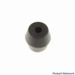 Gummimutter schwarz