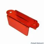 Lane Guide 2-3/4", rot transparent