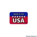 Made in USA Scheiben Decal