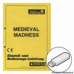 Medieval Madness Einstell- und Bedienungs-Anleitung
