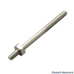 Metallpost 530-5012-02, lang