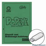 Popeye Saves The Earth Einstell- und Bedienungs-Anleitung