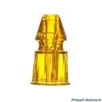 Post Faceted gelb, hoch