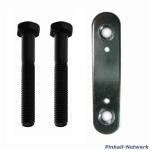 Reparaturset Flipperbein Basic, schwarz