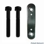 Reparaturset Flipperbein Basic, schwarz