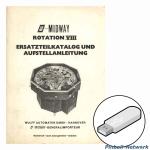 Rotation VIII Ersatzteilkatalog und Aufstellanleitung