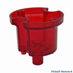 Schlagturmoberteil Bally/Williams, rot transparent