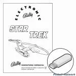 Star Trek Bally Handbuch