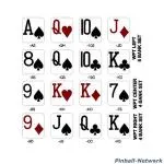 World Poker Tour Drop Target Decals